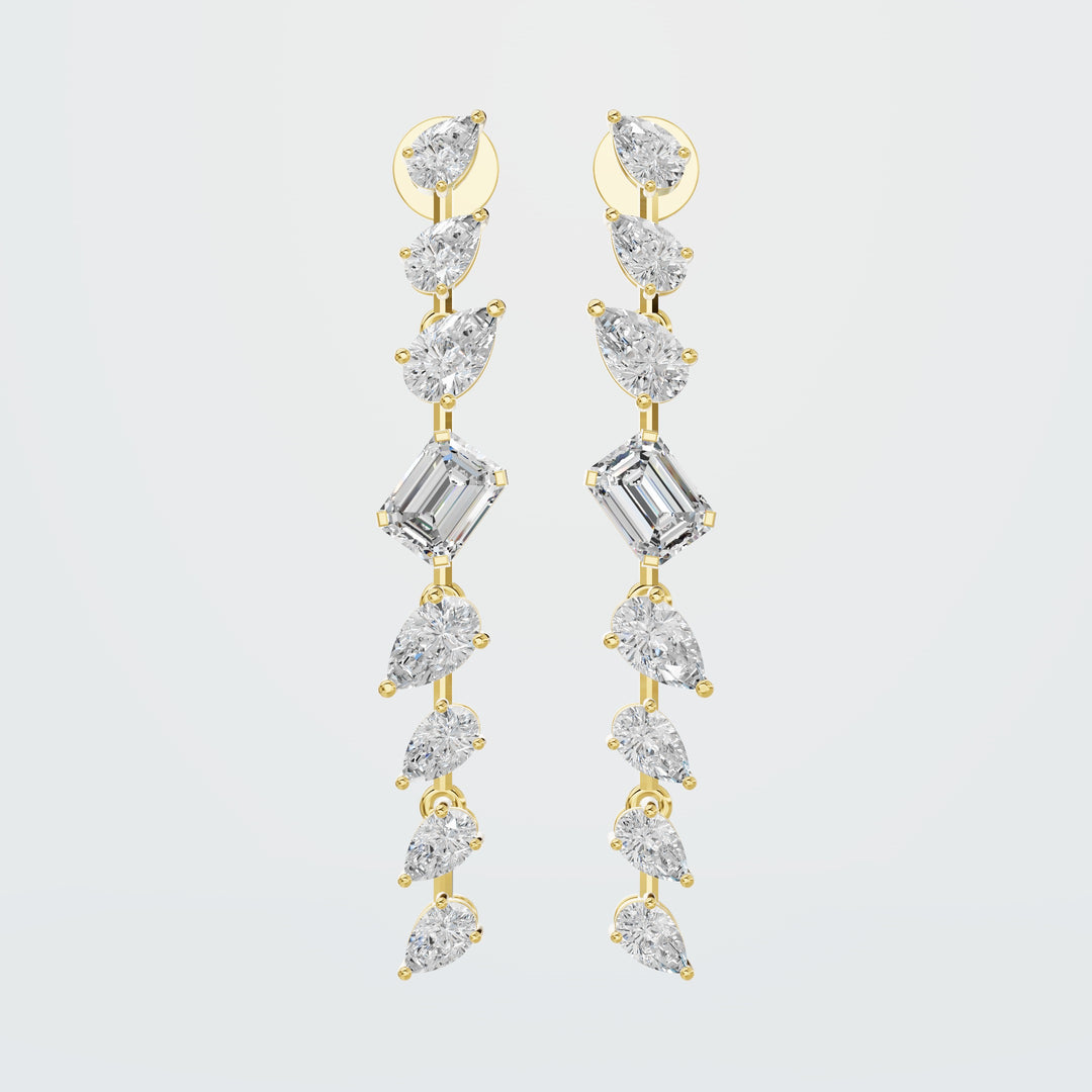 Pear & Emerald Cut Earnings