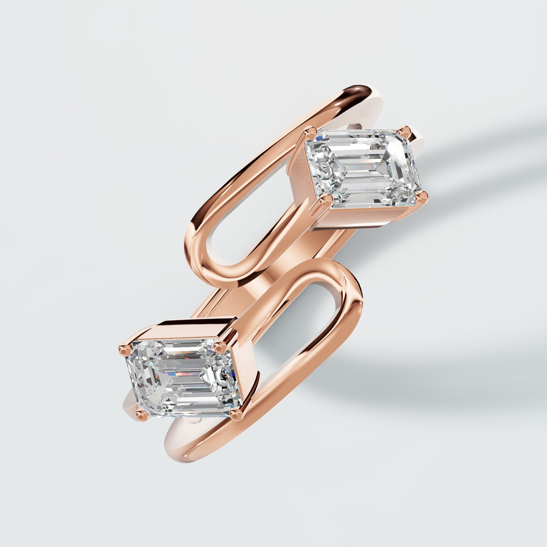 Wrap Lab Diamond Ring