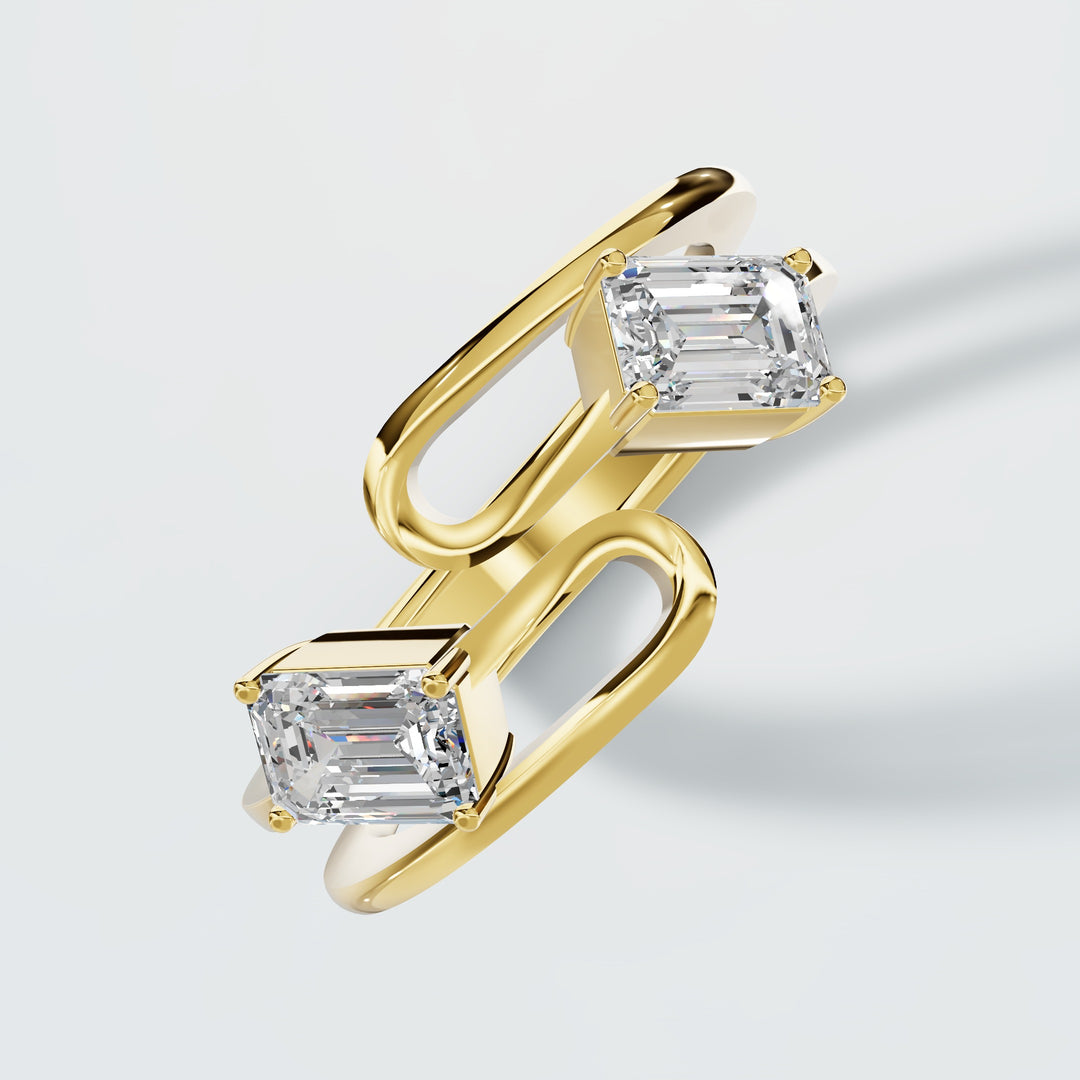 Wrap Lab Diamond Ring