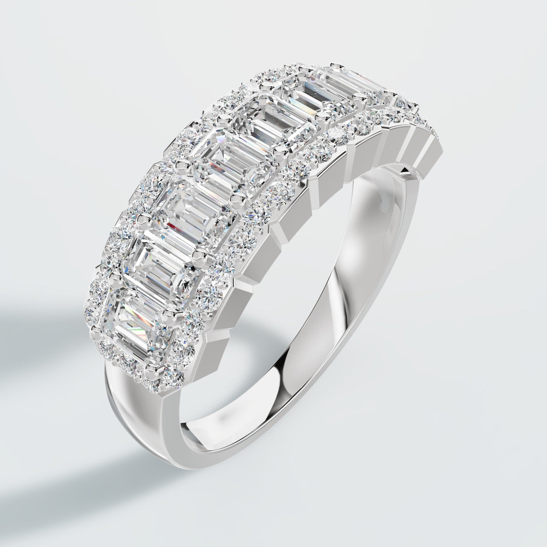 Baguette Eternity Band