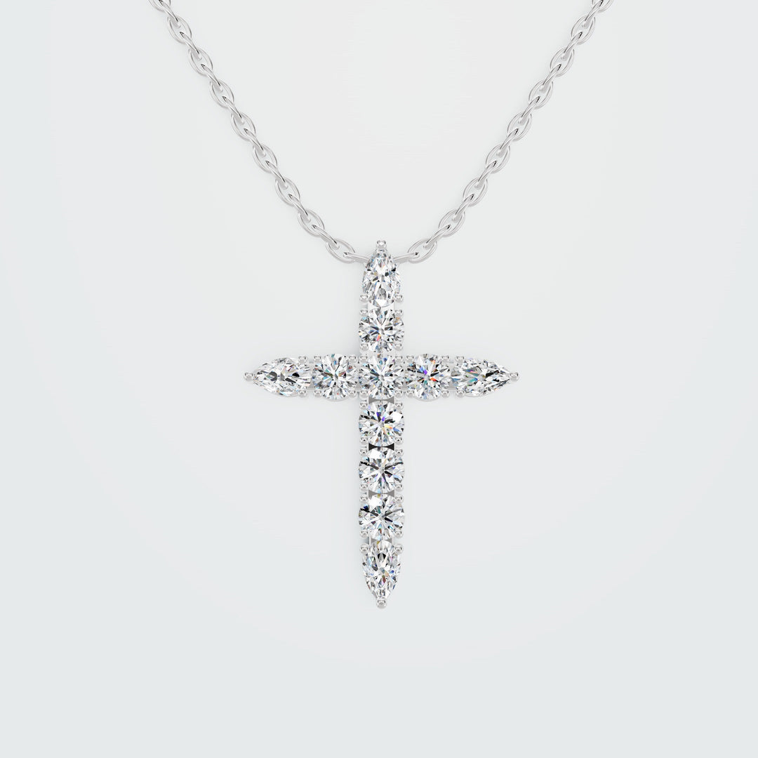 Holy Cross Round Pendant