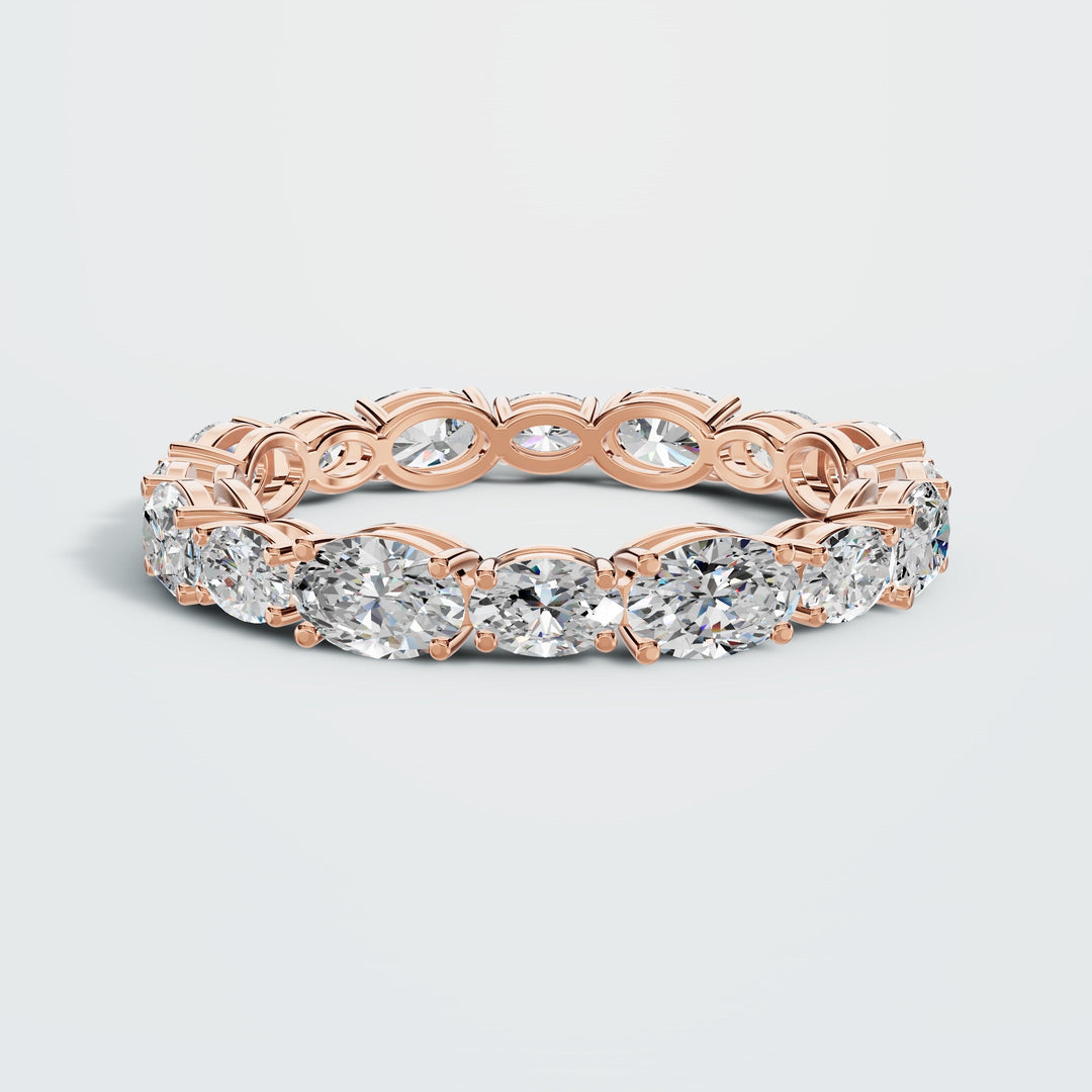 The oval eterinity band