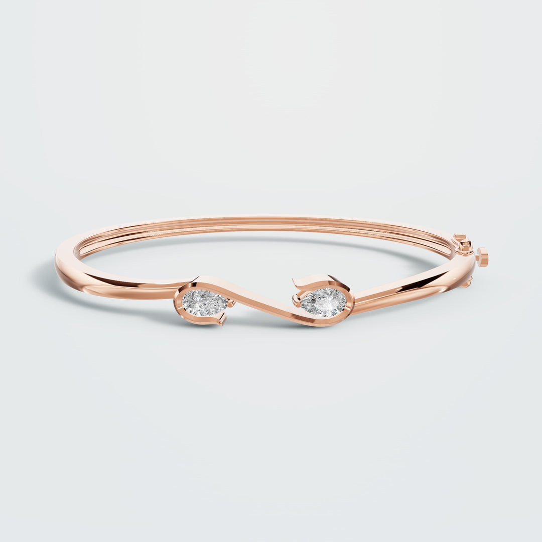 Baguette Style Bangle