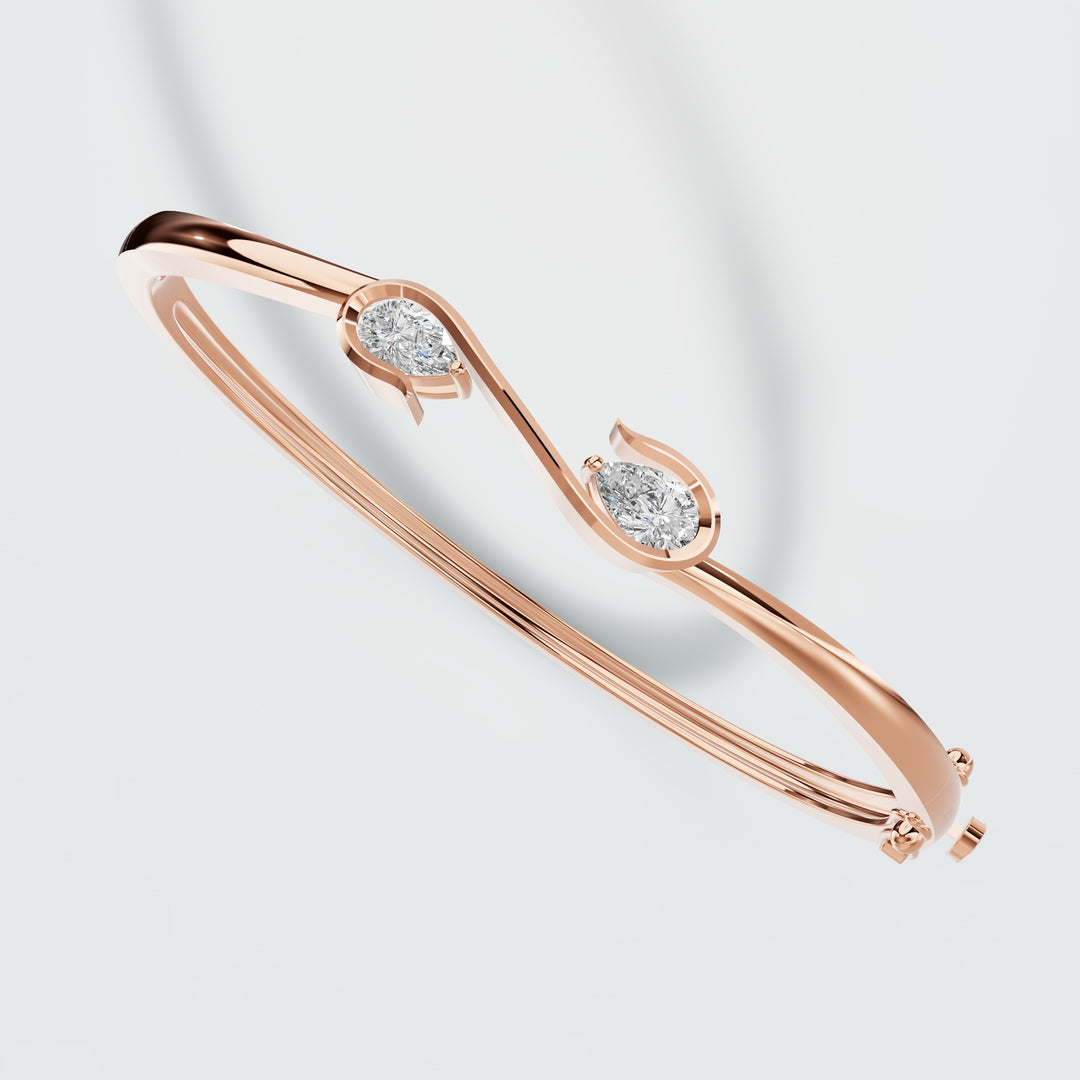 Baguette Style Bangle