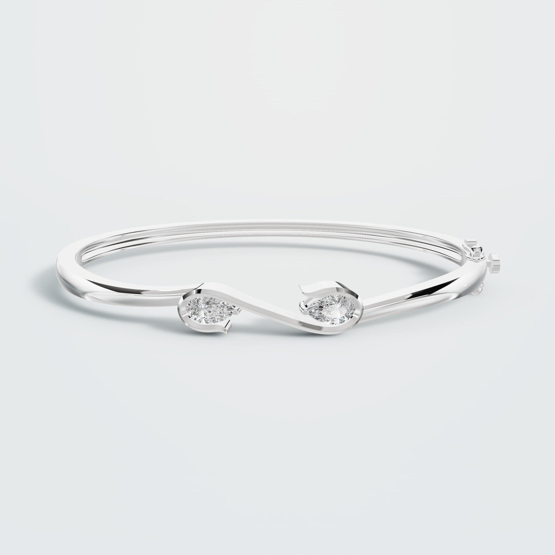 Baguette Style Bangle