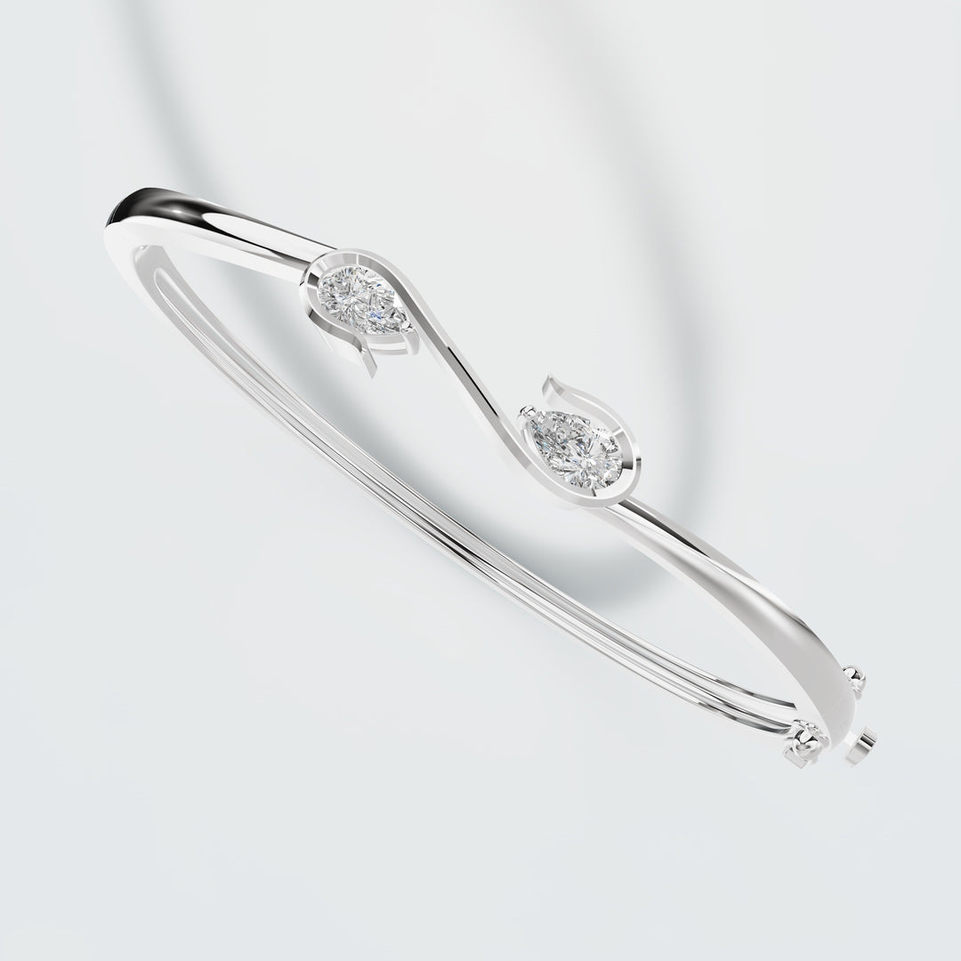 Baguette Style Bangle