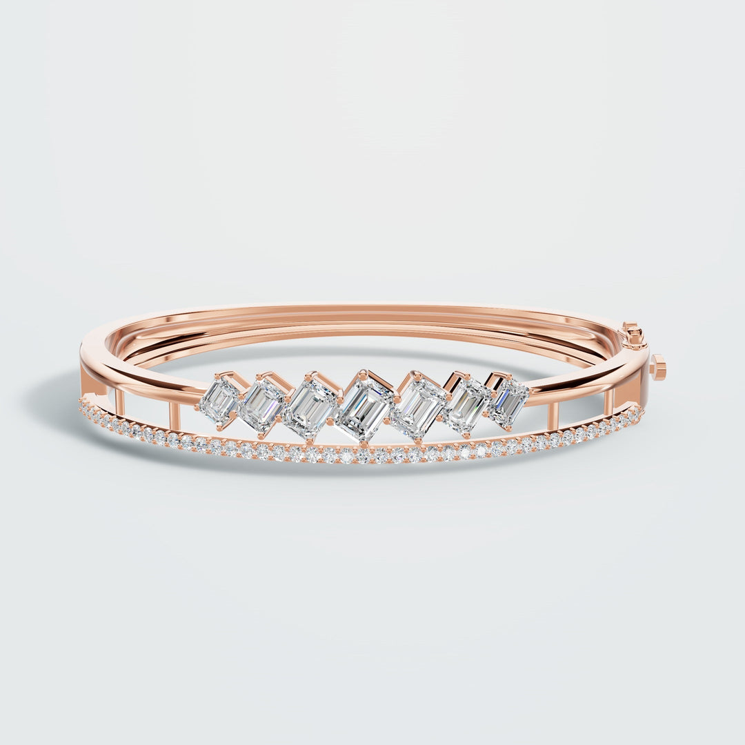 Glow Bar Diamond Bangle Bracelet