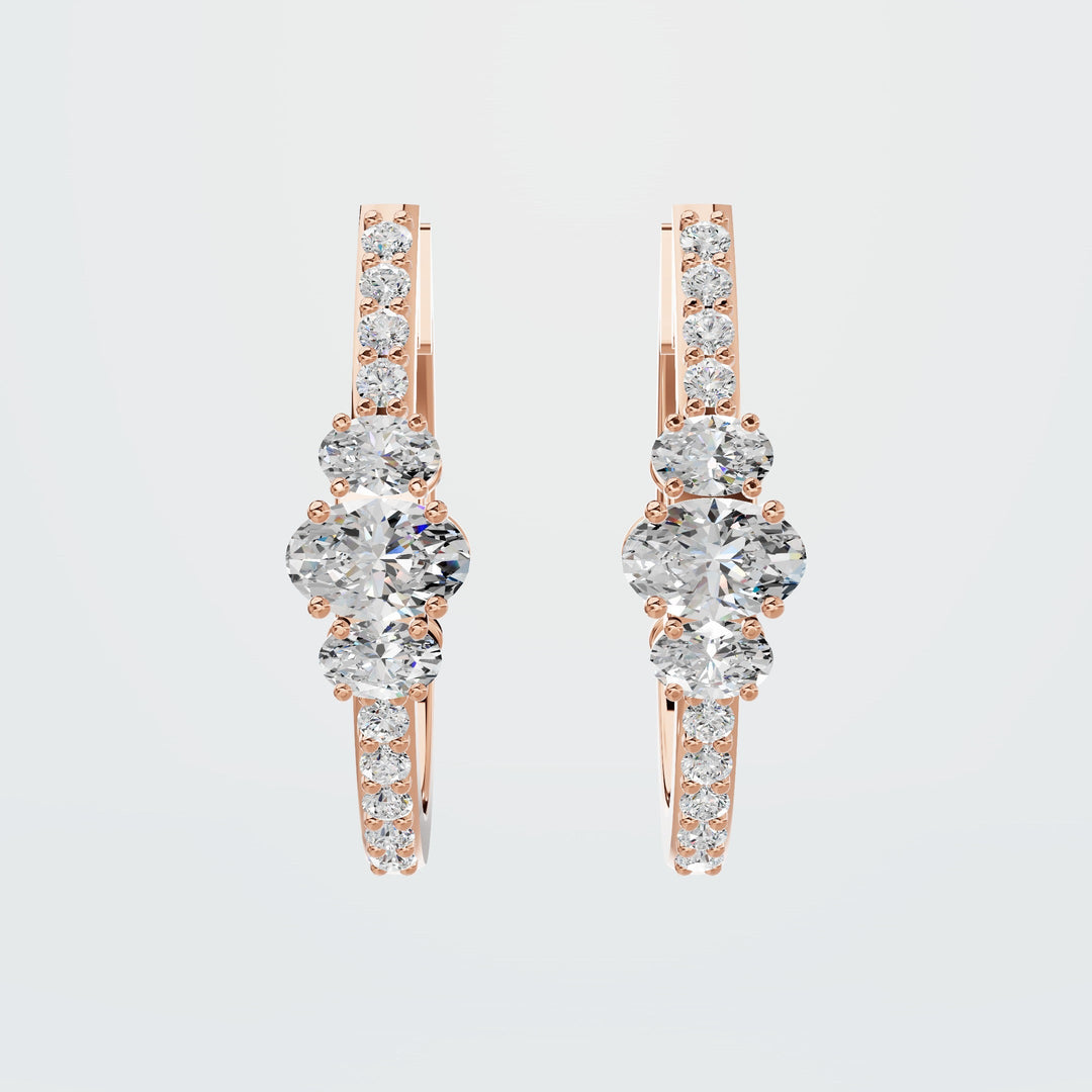 Mixed Shape Earrings
