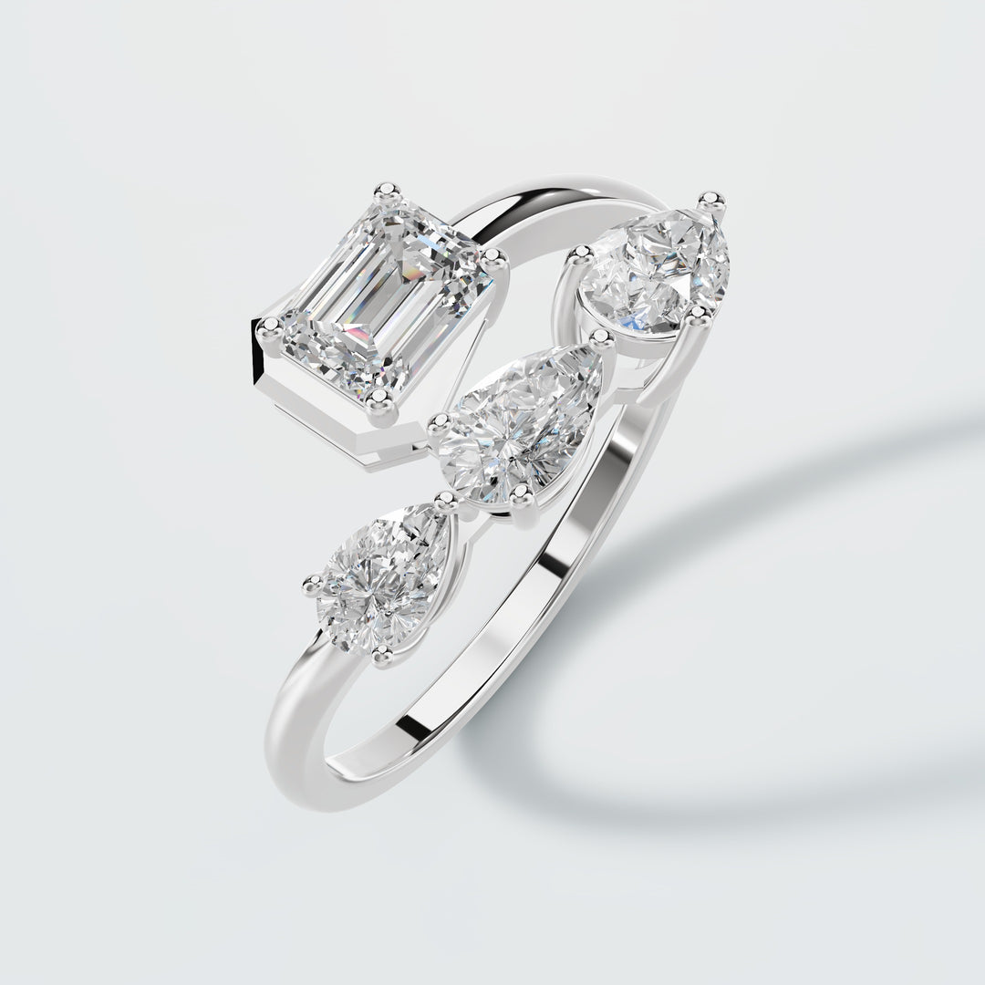 Unity 18K Diamond Ring