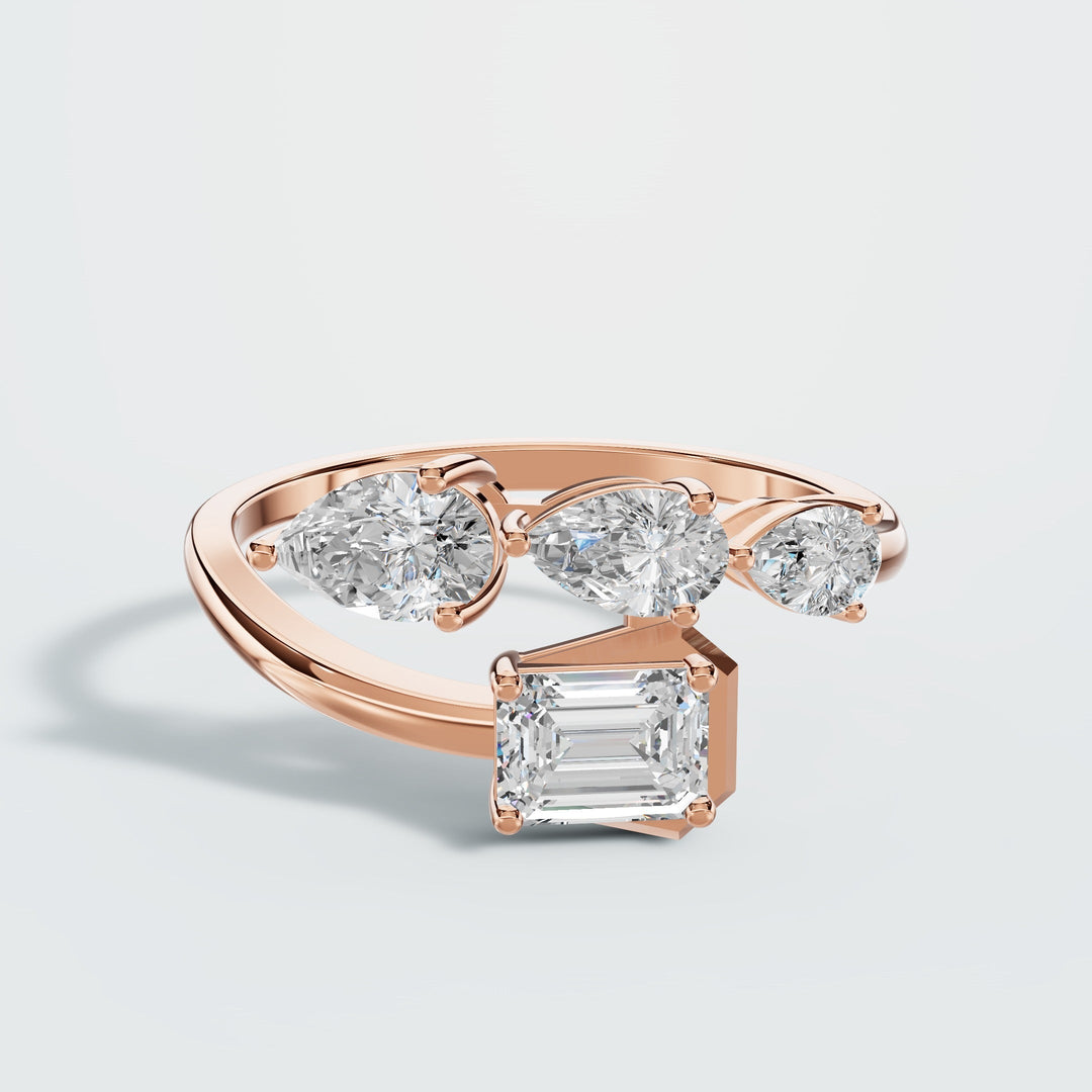 Unity 18K Diamond Ring