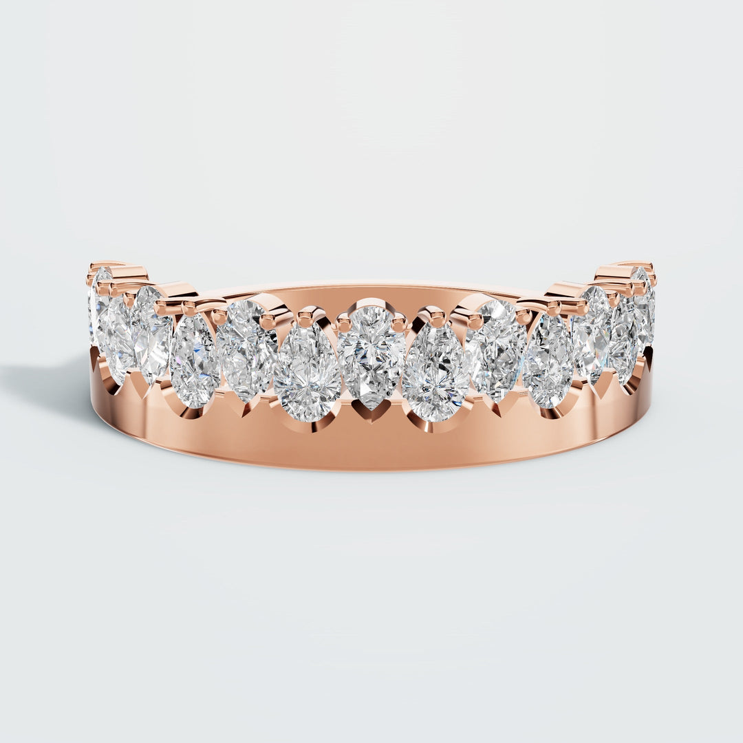 Majestic Pear Cut Band