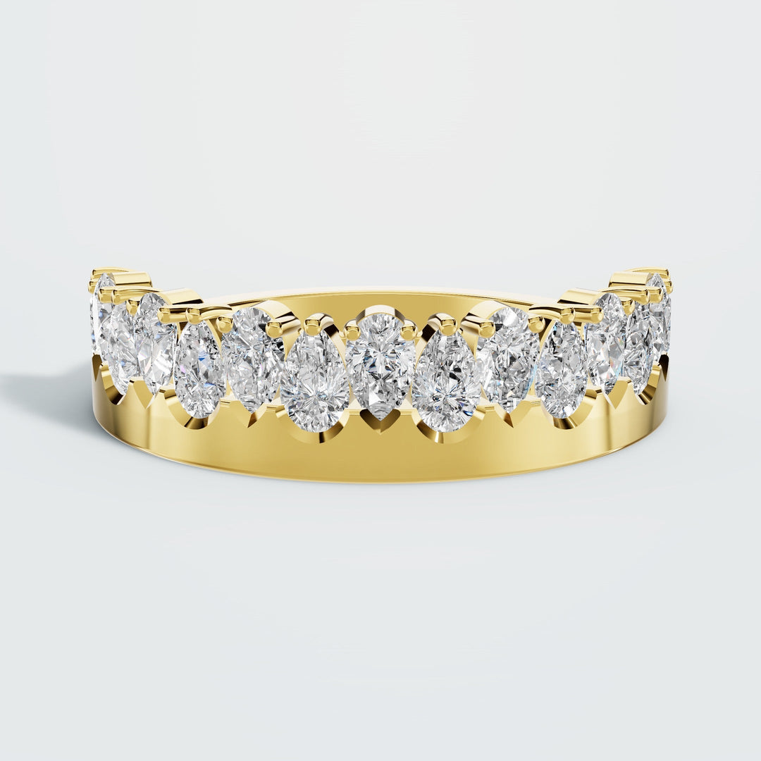 Majestic Pear Cut Band