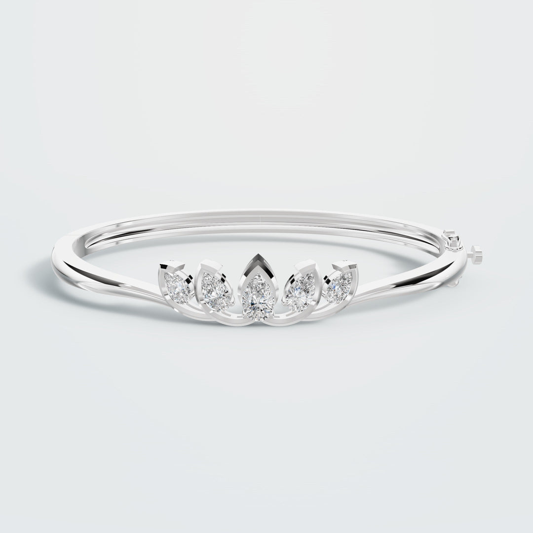 Sleek Sparkle Lab Diamond Cuff
