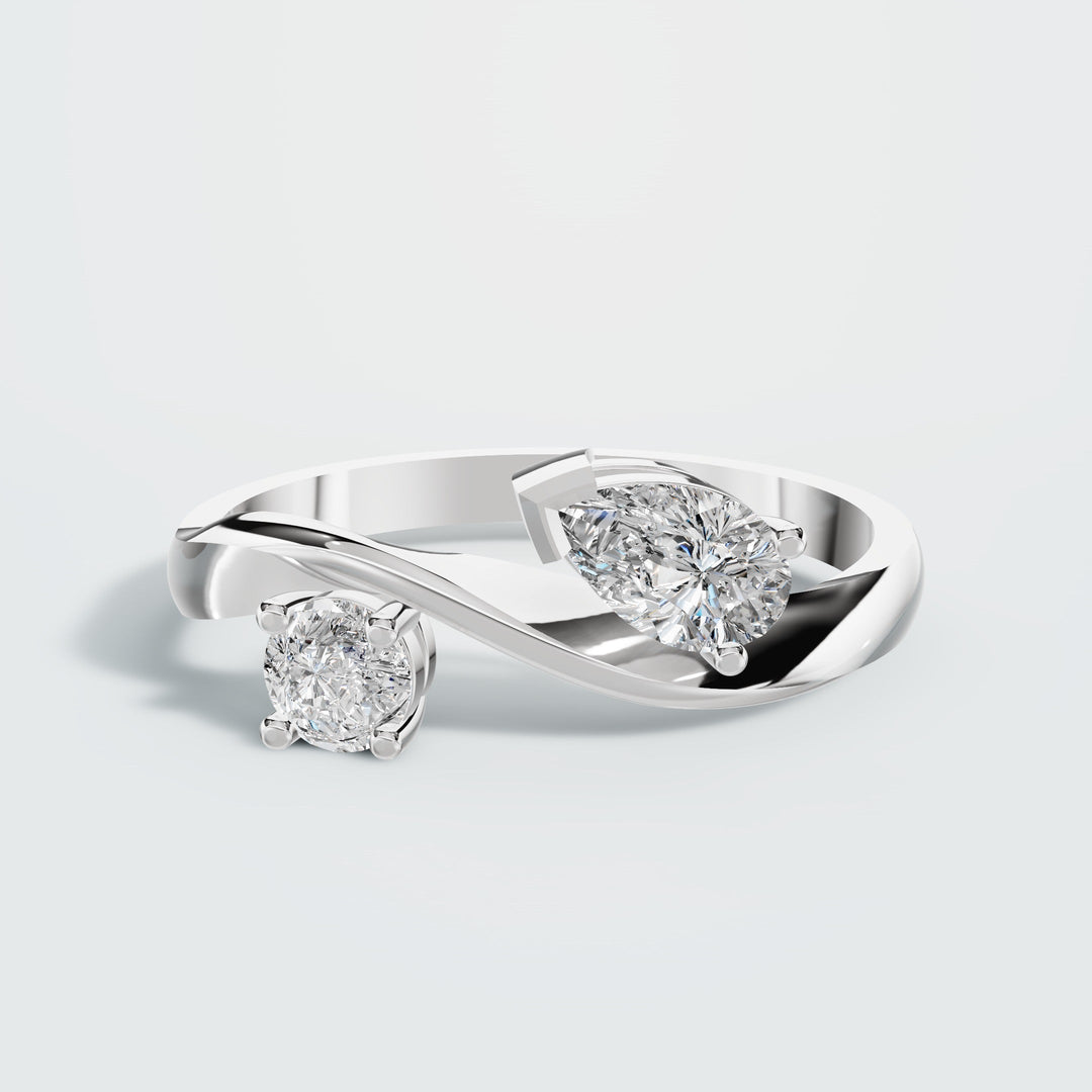 Ruya White Diamond Ring