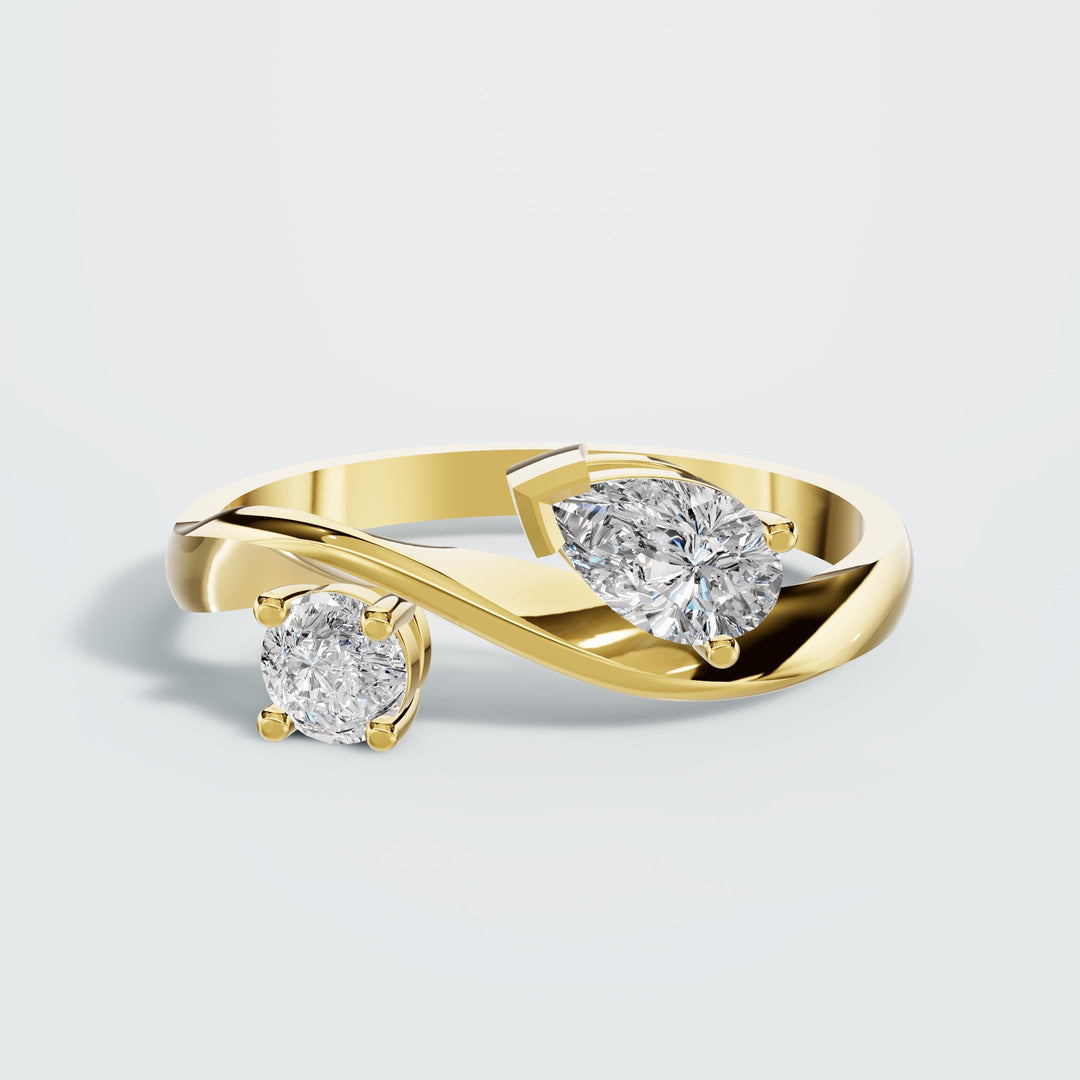 Ruya White Diamond Ring