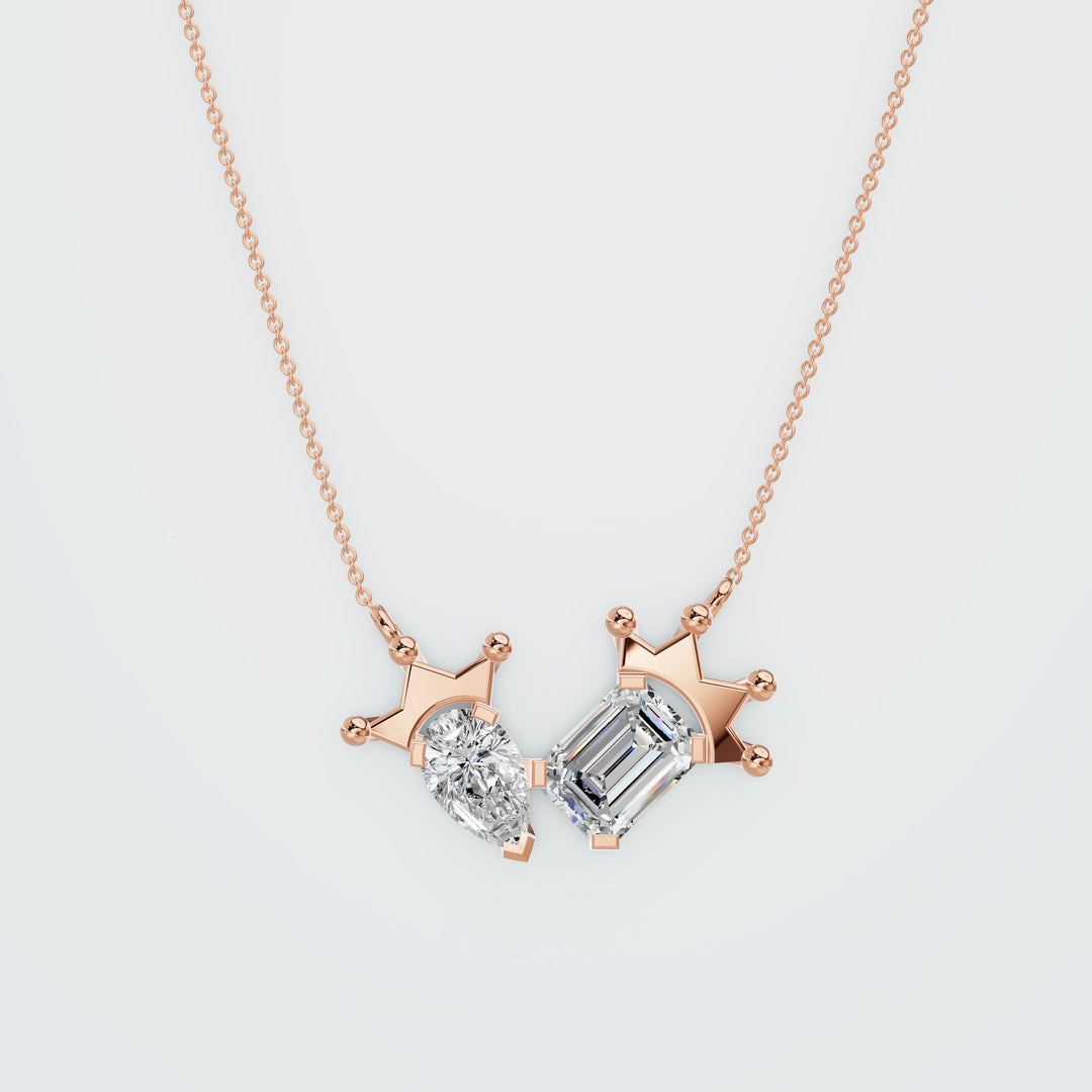 Wing Teardrop Necklace