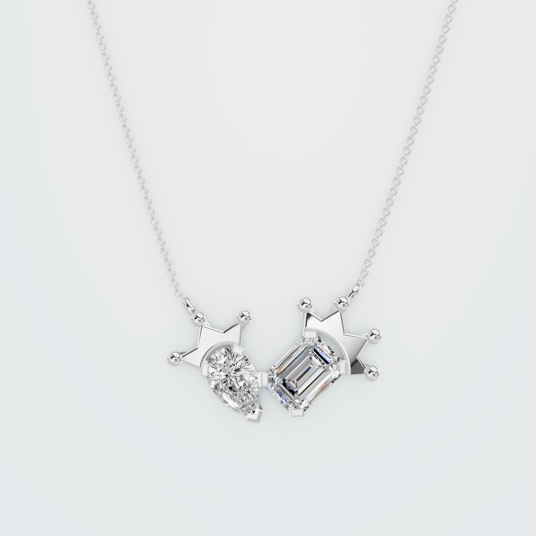 Wing Teardrop Necklace
