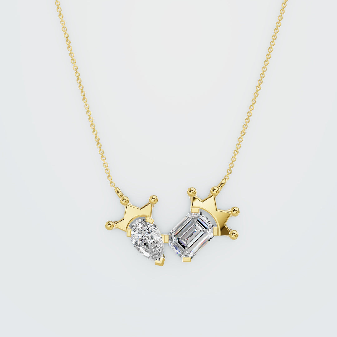 Wing Teardrop Necklace