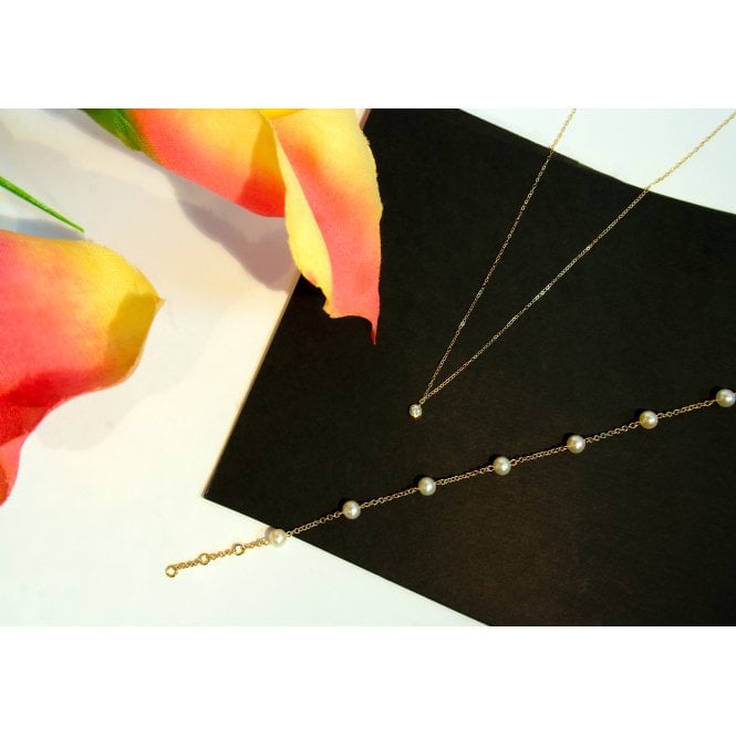 Single 0.10 cts Diamond Pendant
