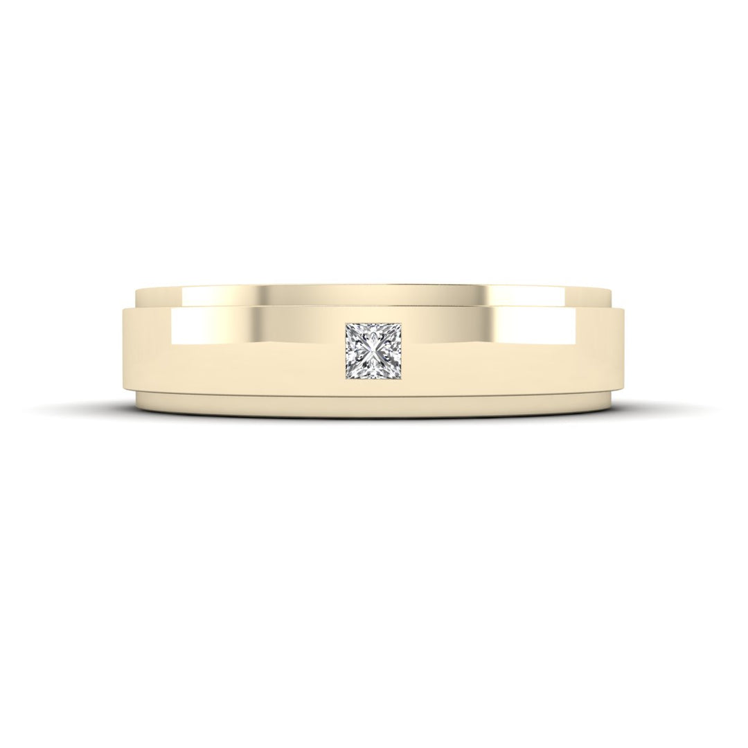 Diamond Wedding Band for Men