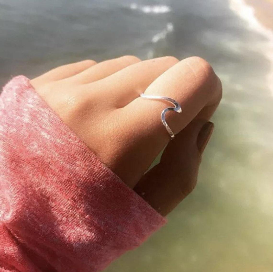 Ocean Wave Ring