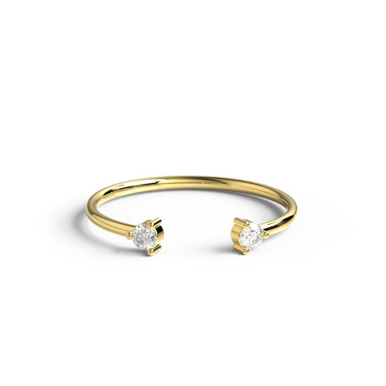 Minimalist Open Band Ring