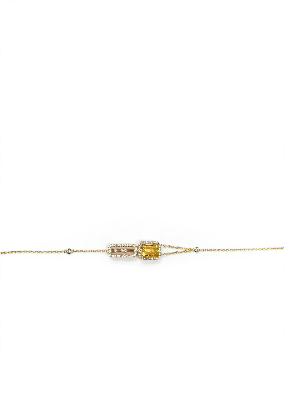 Gemstone Trinity Bracelet